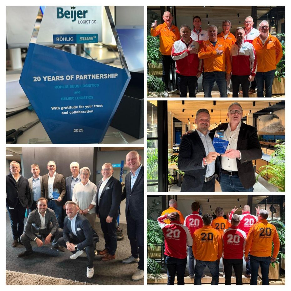 20 jaar samenwerking met Poolse agent Rohlig Suus