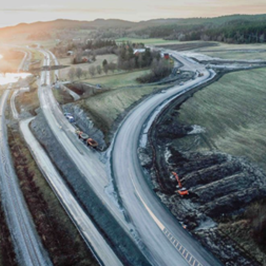 Belangrijke info over verkeersstoringen ten noorden van Levanger, Noorwegen